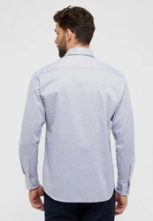 Eterna Langarmhemd MODERN FIT EASY IRON Blau/Hellblau/Dunkelblau/Pastell