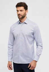 Eterna Langarmhemd MODERN FIT EASY IRON Blau/Hellblau/Dunkelblau/Pastell