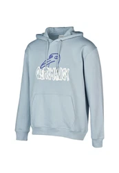Cleptomanicx Hoodie Krooked Gulls blau/hellblau