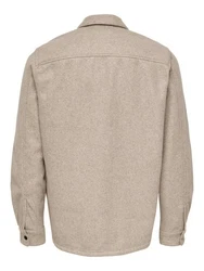 ONLY & SONS Langarmhemd Ash Beige/Khaki