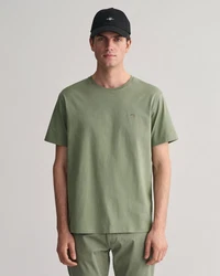 Gant T-Shirt SHIELD Regular Fit Dunkelgrün/Grün/Hellgrün/Khaki