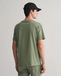 Gant T-Shirt SHIELD Regular Fit Dunkelgrün/Grün/Hellgrün/Khaki