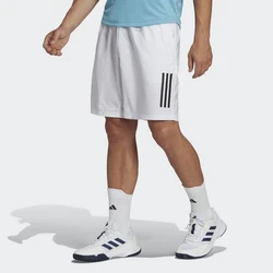 adidas CLUB 3-STREIFEN TENNIS SHORTS Grau/Silber/Weiß/Creme/Hellgrau