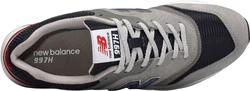 New Balance Herren 997H Core Trainers Sneaker CM997 Hellgrau/Grau/Dunkelgrau