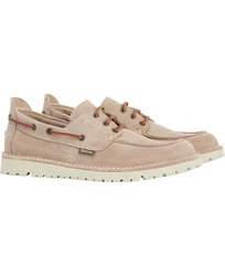 Barbour Lederhalbschuh Mousa Schnürschuh taupe