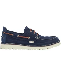 Barbour Lederhalbschuh Mousa Schnürschuh Blau/Dunkelblau/Hellblau