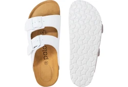 Palado Korfu Pantolette Herren Weiß/Beige/Creme