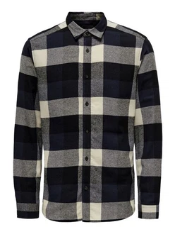 ONLY & SONS Karohemd GUDMUND LIFE LS 3T CHECK SHIRT
