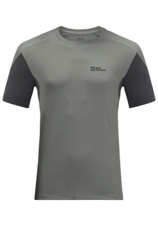 Jack Wolfskin T-Shirt NARROWS Hellgrau/Grau/Dunkelgrau