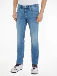 Tommy Jeans Slim-fit Jeans SCANTON SLIM mit Logoprägung Blau/Hellblau