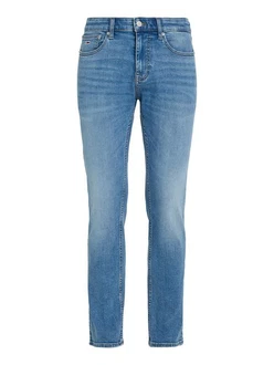 Tommy Jeans Slim-fit Jeans SCANTON SLIM mit Logoprägung Blau/Hellblau