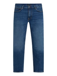 Tommy Hilfiger Straight-Jeans STRAIGHT DENTON STR CREST INDIGO blau