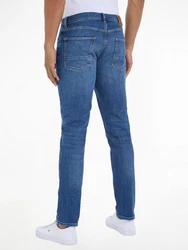 Tommy Hilfiger Straight-Jeans STRAIGHT DENTON STR CREST INDIGO blau