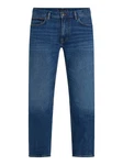 Tommy Hilfiger Straight-Jeans STRAIGHT DENTON STR CREST INDIGO blau