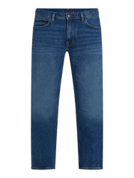 Tommy Hilfiger Straight-Jeans STRAIGHT DENTON STR CREST INDIGO blau
