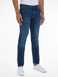 Tommy Hilfiger Straight-Jeans STRAIGHT DENTON STR CREST INDIGO Indigo