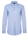 BOSS Langarmhemd P-HANK-kent-C1-222 Hellblau/Blau