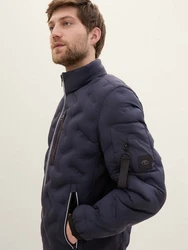 TOM TAILOR Outdoorjacke Steppjacke Dunkelblau/Blau/Hellblau