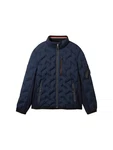 TOM TAILOR Outdoorjacke Steppjacke Dunkelblau/Blau/Hellblau