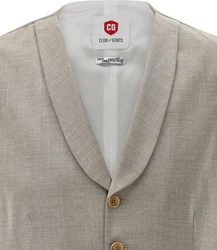 CG Club of Gents Anzugweste CG Paddy-N Khaki/Beige/Braun/Grau