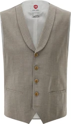 CG Club of Gents Anzugweste CG Paddy-N Khaki/Beige/Braun/Grau