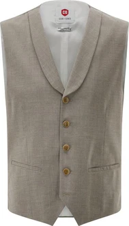 CG Club of Gents Anzugweste CG Paddy-N Khaki/Beige/Braun/Grau