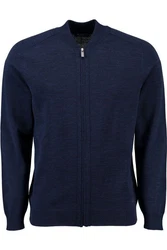 MAERZ Muenchen Strickjacke Dunkelblau/Blau
