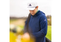 adidas Performance Hoodie ULTIMATE365 ANORAK Dunkelblau/Blau