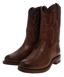 14340 LAM Braun Cowboystiefel Thinsulate Isolierung