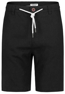 Eight2Nine Chinos Herren China Short Schwarz
