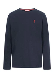 Langarmhemd Basic Kippes Basic, schlicht, Trinker, Nachhaltig
