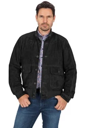 Maddox Lederjacke Schwarz/Dunkelbraun/Dunkelgrau/Grau/Dunkelgrün/Braun