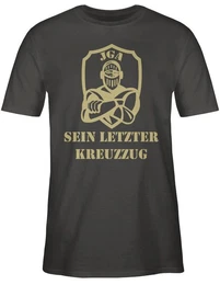 T-Shirt Sein letzter Kreuzzug JGA Mnner