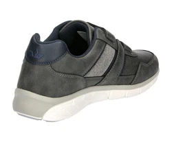 Lico Freizeitschuh Conner V Sneaker Grau/Dunkelblau/Dunkelgrau