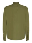 Tommy Hilfiger Langarmhemd FLEX POPLIN RF SHIRT utilty olive