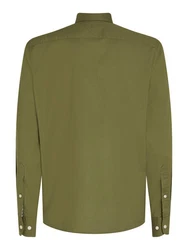 Tommy Hilfiger Langarmhemd FLEX POPLIN RF SHIRT utilty olive