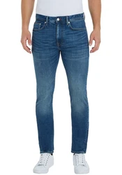 Tommy Hilfiger Slim-fit-Jeans SLIM BLEECKER schwarz