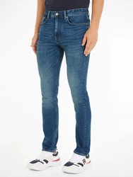 Tommy Hilfiger Slim-fit-Jeans SLIM BLEECKER schwarz