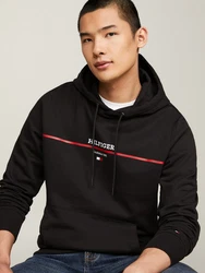 TOMMY HILFIGER Sweatshirt HILFIGER STRIPE TERRY HOODY 