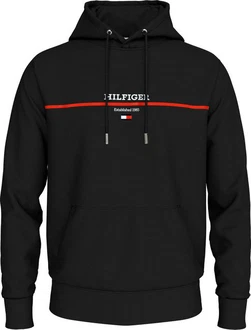 TOMMY HILFIGER Sweatshirt HILFIGER STRIPE TERRY HOODY TOMMY HILFIGER Sweatshirt HILFIGER STRIPE TERRY HOODY