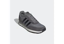 adidas Run 60s 3.0 Leather Shoes Hellgrau/Dunkelgrau/Dunkelblau/Grau