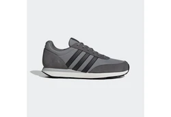 adidas Run 60s 3.0 Leather Shoes Hellgrau/Dunkelgrau/Dunkelblau/Grau