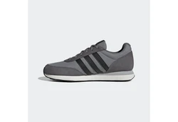 adidas Run 60s 3.0 Leather Shoes Hellgrau/Dunkelgrau/Dunkelblau/Grau