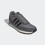 adidas Run 60s 3.0 Leather Shoes Hellgrau/Dunkelgrau/Dunkelblau/Grau