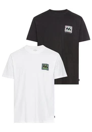 T-Shirt TRIBE WAVE mit groem Rckendruck (Packung, 2-tlg) im Doppelpack