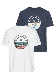 T-Shirt ROTATION, im Doppelpack (Packung, 2-tlg., Doppelpack)