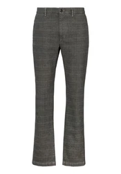 Tommy Hilfiger 5-Pocket Hose DENTON POW CHECK GMD Grau/Dunkelgrau/Hellgrau/Khaki/Dunkelgrün