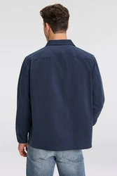 BOSS ORANGE Cargojacke Lovel-zip_12 Dunkelblau/Blau