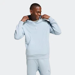 adidas Sportswear Sweatshirt M A SZN FL HD Hellblau/Blau