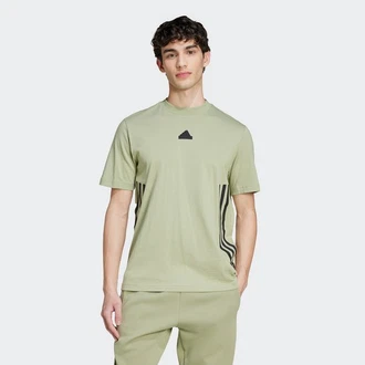 adidas Sportswear T-Shirt FI 3S REG T Grün/Dunkelgrün/Hellgrün/Neonfarben/Khaki